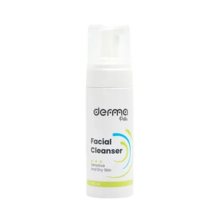 derma Pella Facial Cleanser Sensitive & Dry Skin - 150 ml | ديرما بيلا غسول وجه للبشرة الجافة والحساسة - 150 مل
