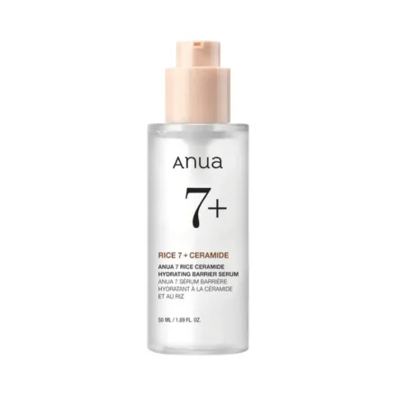 Anua 7 Rice Ceramide Hydrating Barrier Serum - 50ml | أنوا سيروم معزز و مرطب لحاجز البشرة ب 7 أنواع من مستخلصات الأرز و السيراميدات - 50 مل
