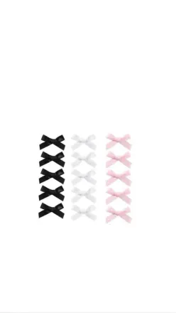 Pieces of hair clips in the shape of a fionke 15pcs | مجموعة مشابك الشعر على شكل فيونكة 15 قطعة