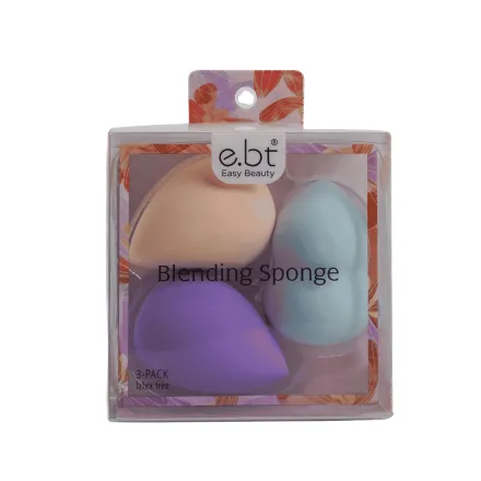 Easy Beauty Blending Sponge - 3 Pack | ايزي بيوتي اسفنجات مكياج - 3 قطع