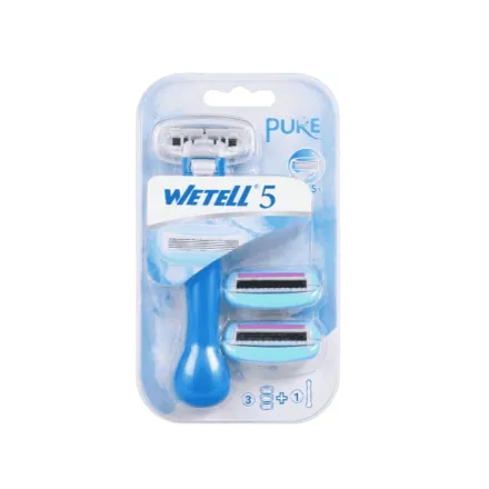 WETELL For Women Pure 5 Blades | ويتل ماكينة حلاقة 5 شفرات