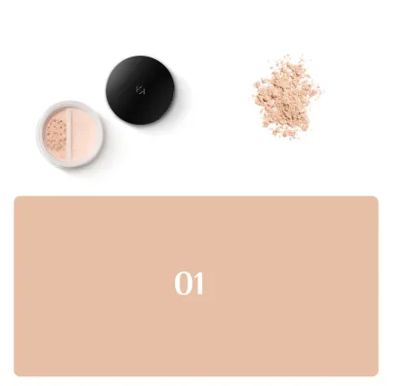 KIKO unlimited long lasting matte loose powder - 9g | كيكو لوس باودر - 9 غرام
