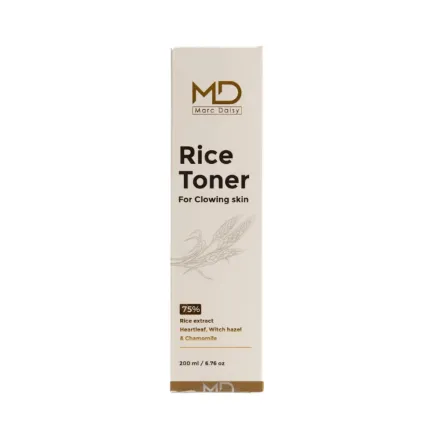 Marc Daisy Rice Toner For glowing Skin - 200ml | مارك ديزي تونر بخلاصة الأرز لبشرة متألقة - 200 مل
