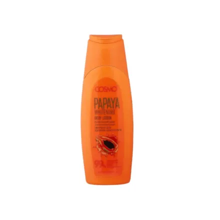 Cosmo Papaya Body Lotion for Skin Lightening - 400ml | كوزمو لوشن جسم بالبابايا - 400مل