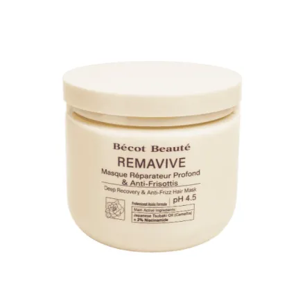Becot Beaute Remavive Masque Reparateur Profond & Anti - Frisottis - 500ml | بيكوت بيوتي ماسك الشعر للعناية العميقة - 500مل