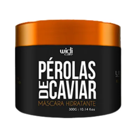 Widi Care Perolas De Caviar Máscara Hidratante - 300g | ويدي كير ماسك لإصلاح الشعر الباهت والجاف - 300 غ