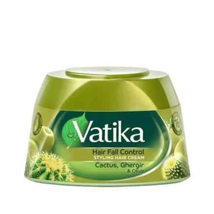 Vatika Hair Fall Control Styling Hair Cream - 140ml | فاتيكا كريم شعر للتحكم في تساقط الشعر - 140مل