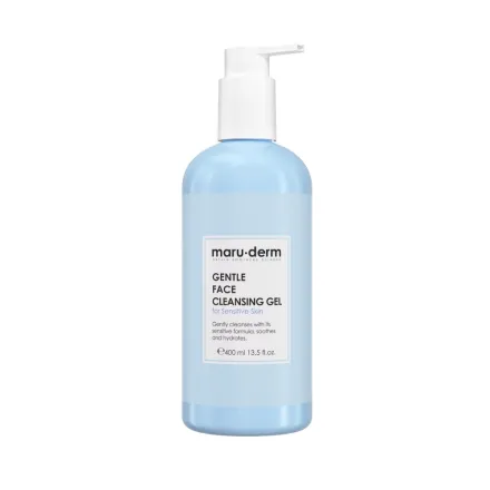 maru.derm Gentle face cleansing gel for sensitive skin - 400ml | مارو.ديرم غسول جل لطيف للبشرة الحساسة - 400 مل