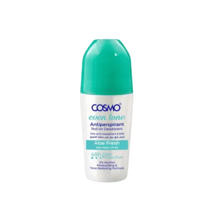 COSMO COSMETICS Even Tone Roll-On Deodorant - 50ml | كوزمو كوزمتكس مزيل عرق رول أون لتوحيد اللون - 50 مل