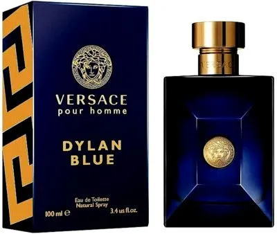 VERSACE Pour Homme Dylan Blue edt - 100ml |فيرساتشي عطر ديلان بلو للرجال - 100 مل