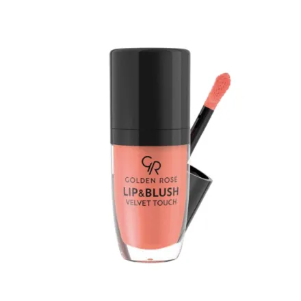 GOLDEN ROSE Lip & Blush Velet Touch - 4.5ml | كولدن روز تنت كريمي للشفاه و الخدود - 4.5 مل