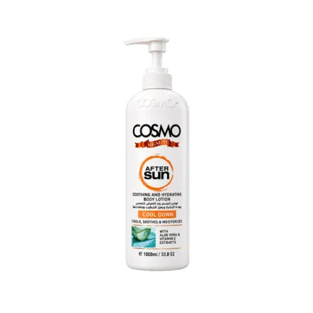 COSMO COSMETICS BEAUTE AFTER SUN BODY LOTION - 1000ml | كوزمو كوزمتكس لوشن جسم بعد التعرض للشمس - 1000مل