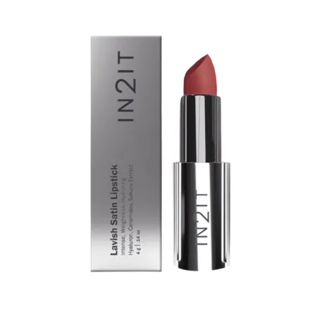 IN2IT Lavish Satin Lipstick - 4g | ان تو ات احمر شفاه لافيش ساتين - 4 غ
