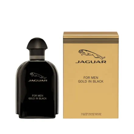 Jaguar Gold In Black EDT - 100ml | جاغوار عطر للرجال كولد ان بلاك - 100مل