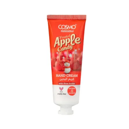 COSMO Apple Candy Hand Cream - 75ml | كوزمو كريم مرطب لليدين برائحة حلوى التفاح - 75 مل