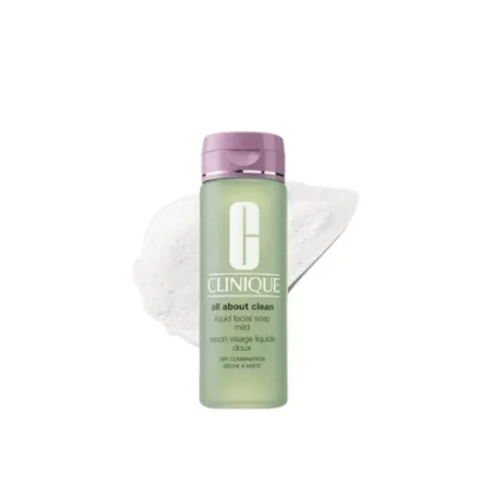 Clinique All About Clean Liquid Facial Soap Mild - 200ml | كلينك غسول سائل للوجه - 200مل