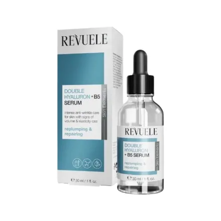 Revuele Double Hyaluron + B5 Serum - 30ml | ريفويل سيروم هيالورونيك اسيد + بانتينول - 30 مل