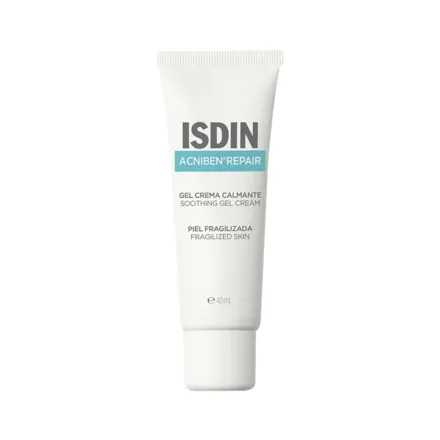 Isdin Acniben Repair Gel Crema Calmante - 40ml | ازدن كريم جل مهدئ ومرمم للبشرة الجافة - 40 مل