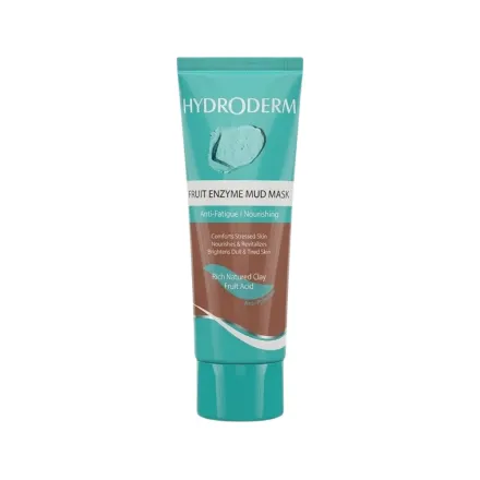 HYDRODERM Frit Rnzyme Mud Mask - 100ml | هيدروديرم ماسك الطين بأنزيمات الفواكه - 100 مل