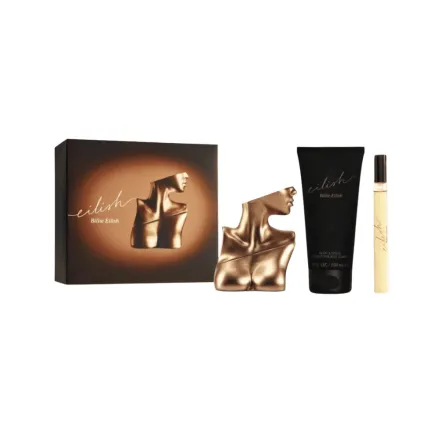 Billie Eilish Set EDP 100ml + 10ml &Lotion 150ml | بيلي ايليش سيت عطر 100 مل مع لوشن 150 مل مع عطر صغير 10 مل