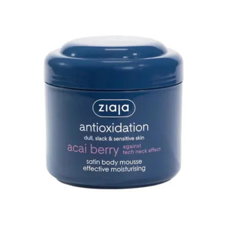 Ziaja Antioxidation Acai Berry Satin Moisturizing Body Mousse - 200ml | جايا كريم مرطب للجسم غني بمضادات الأكسدة - 200 مل