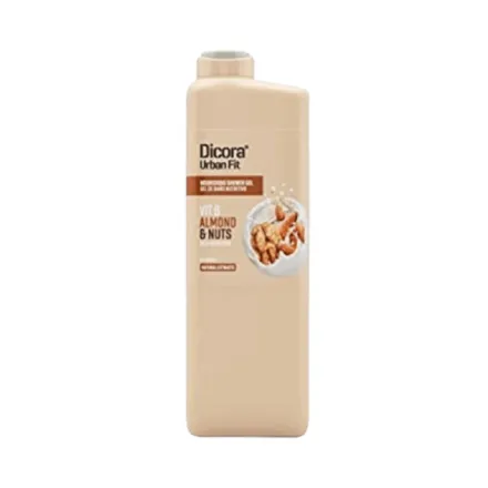 Dicora Nourishing Shower Gel Almond & Nuts - 750ml | ديكورا سائل الاستحمام باللوز والمكسرات - 750 مل