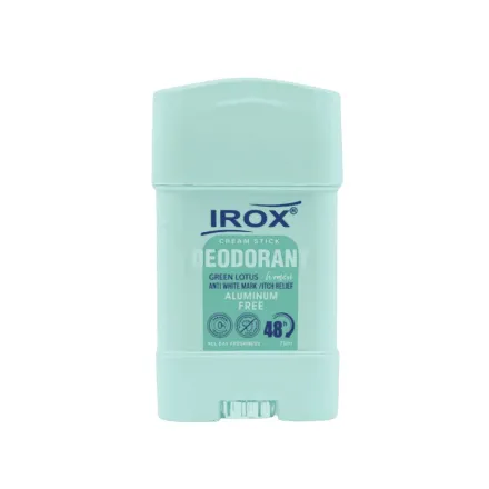 Irox green lotus deodorant women - 75ml | ايروكس مزيل عرق باللوتس الأخضر للنساء - 75مل