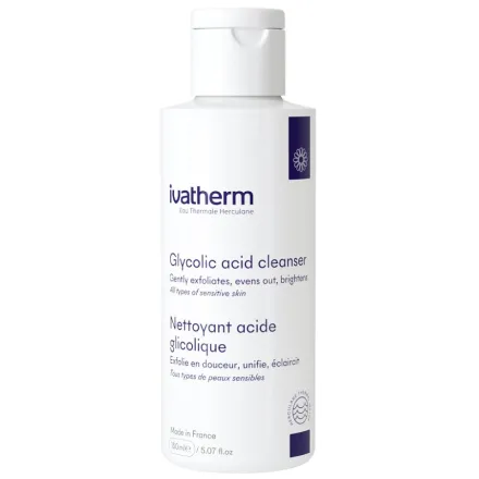 ivatherm Glycolic Acid Cleanser - 150ml | ايفاثيرم غسول جل بالجليكوليك اسيد - 150 مل