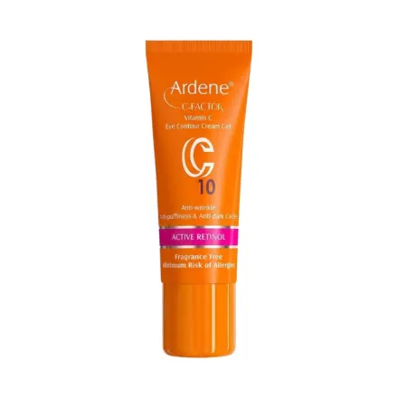 Ardene Vitamin C Eye Contour Cream Gel - 15ml | اردن جيل لمحيط العين بفيتامين سي وريتنول - 15 مل