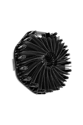 Lonex Black Silicone body scrubber | لونيكس السيليكون الأسود المقشّر للجسم
