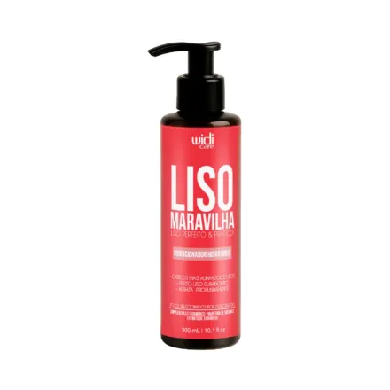 Widi Care Liso Maravilha Condicionador Hidratante - 300ml | ويدي كير بلسم للشعر - 300 مل