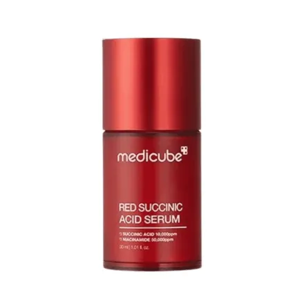 Medicube RED SUCCINIC ACID CLARIFYING SERUM - 30ml | ميدي كيوب سيروم بحمض السكسينيك – 30 مل