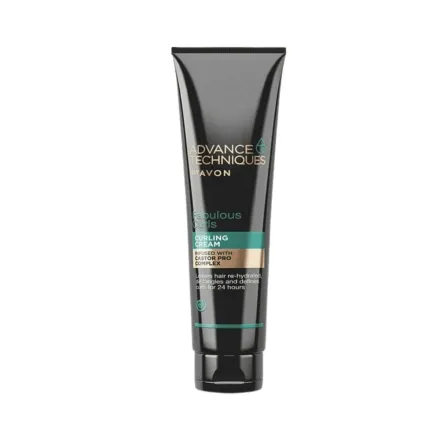 Avon Advance Techniques Fabulous Curls Curling Cream - 150ml | افون كريم لتصفيف الشعر المجعد - 150 مل