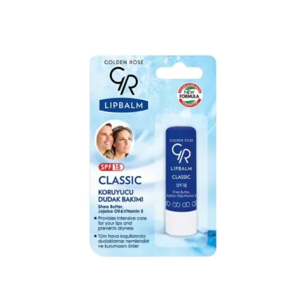 GOLDEN ROSE Lip Balm Spf15 - 4.5g | كولدن روز مرطب شفاه مع spf15 - 4.5 غرام