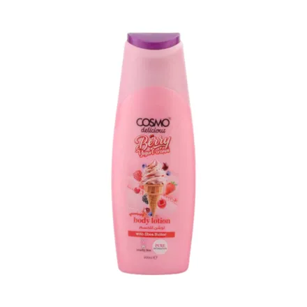 COSMO Berry Yogurt Cream Yummy Body Lotion - 400ml | كوزمو لوشن للجسم برائحة التوت - 400 مل