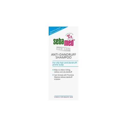 SebaMed Anti Dandruff Shampoo - 200ml | سيباميد شامبو ضد القشرة - 200 مل