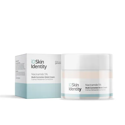 iD Skin Identity 5% Niacinamide Correcting - 50ml | اي دي سكين كريم مرطب متعدد الفوائد لإصلاح البشرة - نياسيناميد 5%- 50 مل