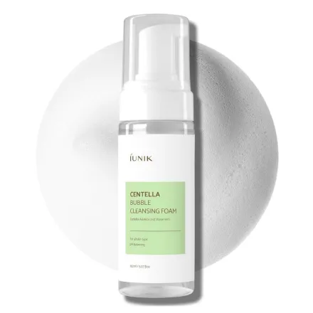 IUNIK Centella Bubble Cleansing Foam - 150ml | ايونيك غسول رغوي بخلاصة عشبة السينتلا – 150 مل
