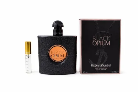perfume samples YSL OPIUM BLACK EDP - 4,5 ml | 4,5 عينة عطر ايف سان لوران بلاك اوبيوم او دو بارفيوم للنساء