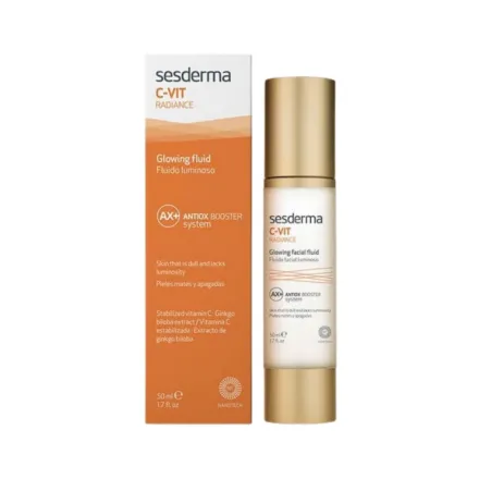 Sesderma C-Vit Glowing Facial Fluid - 50ml | سيسديرما سيروم سي-فيت فلويد للوجه – 50 مل