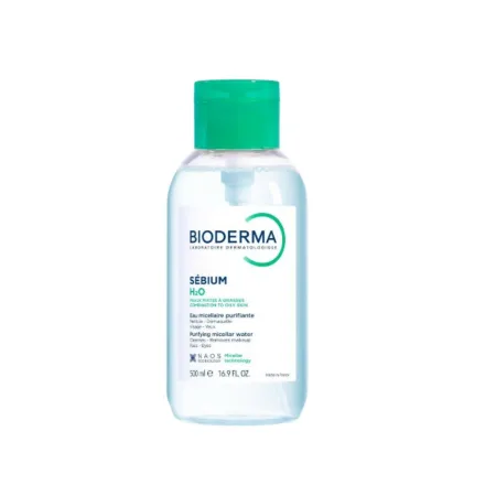 Bioderma Sebium H2O Purifying Micellar Water - 500ml | بيوديرما ماء ميسيلار - 500مل