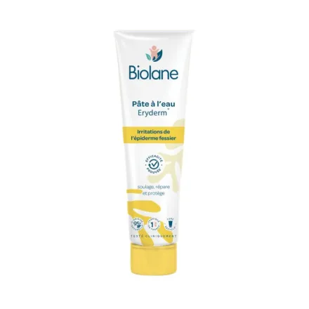 Biolane Eryderm Water-Based Paste - 75ml | بايولان كريم لطفح الحفاض للاطفال - 75 مل
