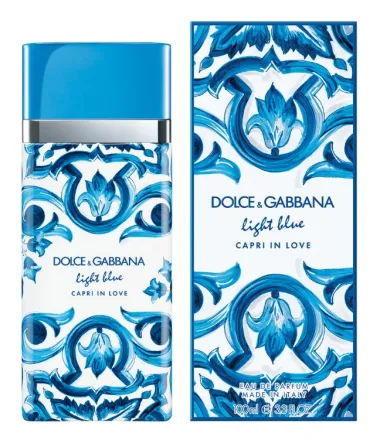 DOLCE & GABBANA Light Blue Capri in Love EDP 100ml | دولتشي اند غابانا عطر لايت بلو كابري ان لوف لنساء 100 مل