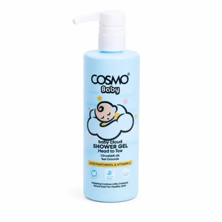 Cosmo Baby Cloud Head to Toe Shower Gel - 500ml | كوزمو جل استحمام للأطفال - 500مل