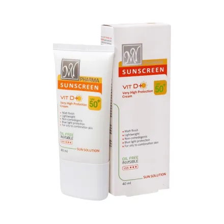 M .Y Oil Free Colorless Sunscreen SPF50+ - 40ml |ام واي كريم واقي شمسي بدون لون - 40 مل