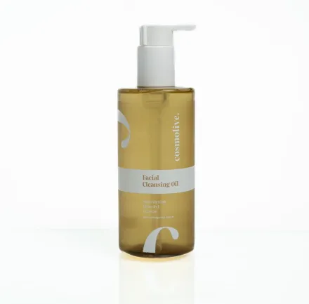 cosmolive Facial Cleansing Oil Niacinamide Vitamin E - 300ml | كوزمو لايف غسول زيتي بالنياسيناميد والفيتامين اي - 300 مل