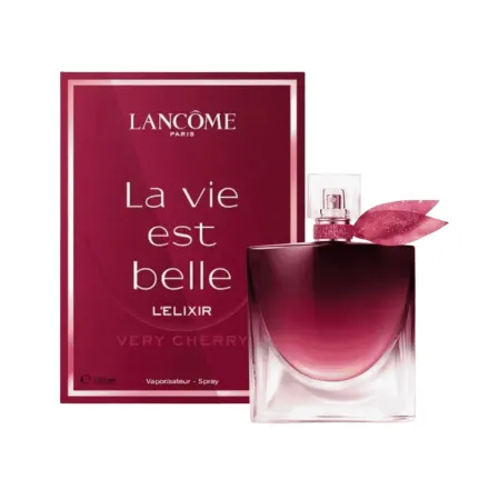 LANCOME LA VIE EST BELLE L'ELIXIR VERY CHERRY EDP - 100ml | لانكوم عطر لا في بيل اليكسير فيري شيري - 100مل