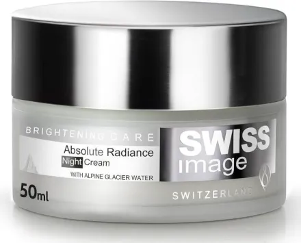 Swiss Image Absolute Radiance Whitening Night Cream - 50ml | سويس إميج كريم ليلي لتفتيح البشرة - 50 مل