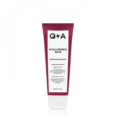 Q+A Hyaluronic Acid Cleanser - 125ml | كيو بلس ايه غسول الهيالورونيك اسيد المرطب - 125 مل