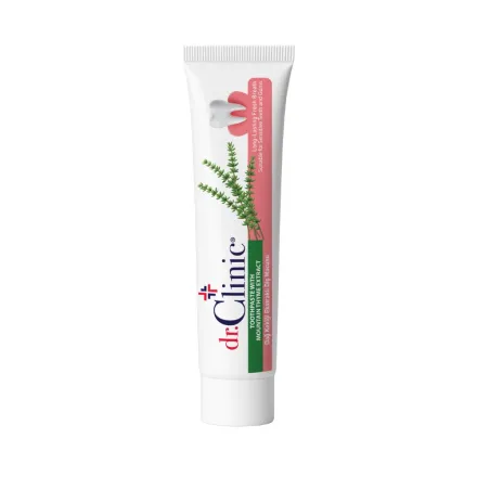 dr.Clinic Toothpaste With Mountain Thyme Extract / 120g - 75ml | دكتور كلينك معجون أسنان بخلاصة النعناع الجبلي - 75 مل